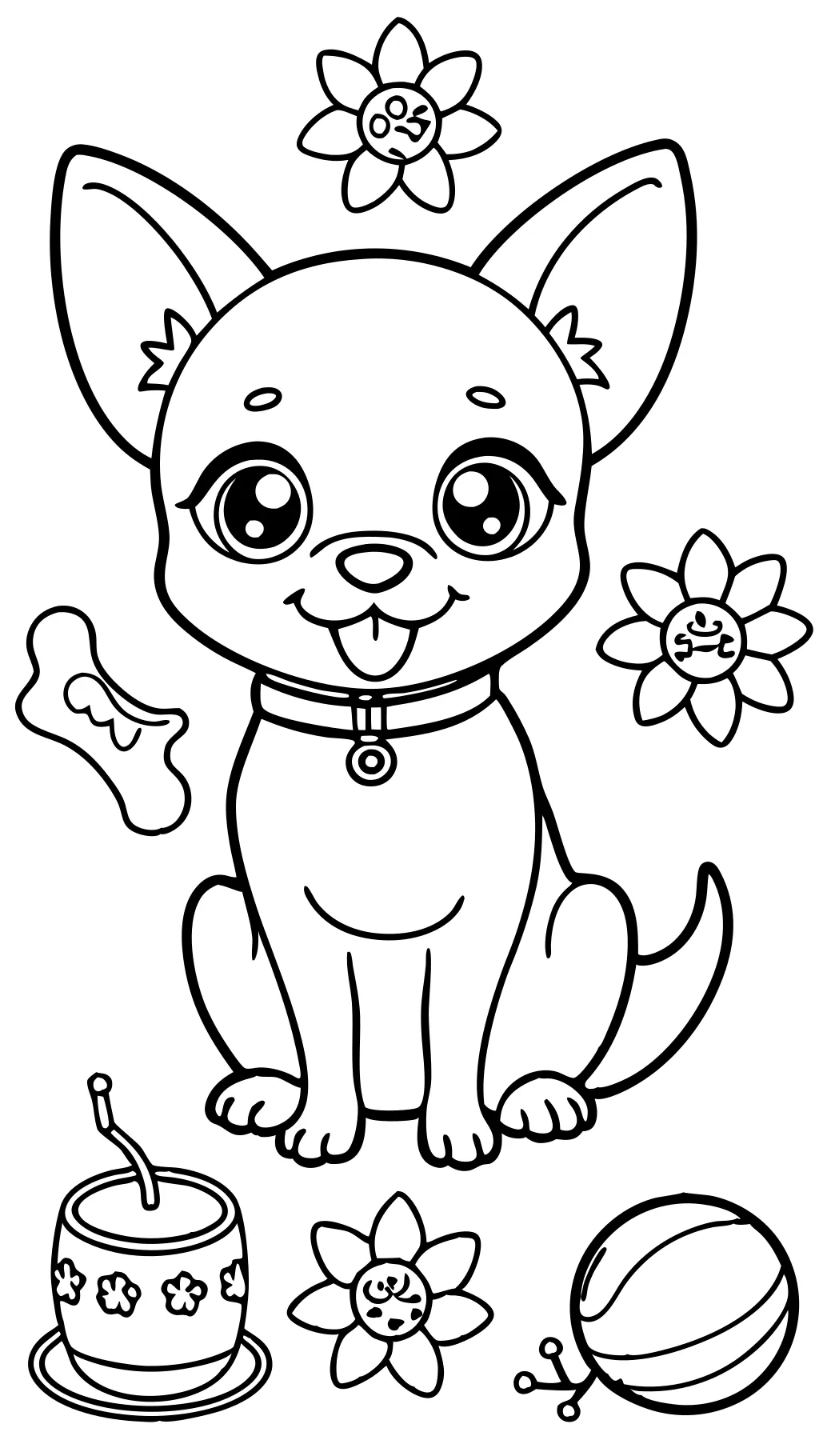 coloriage chihuahua